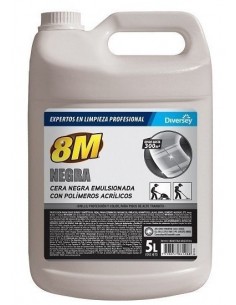 CERA PISO DIVERSEY 8M NEGRO...