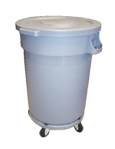 CESTO BASURA TAPA FIJA 120L...