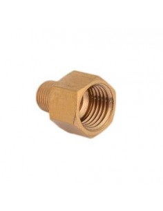CONECTOR BRONCE 1/4 MACHO A...