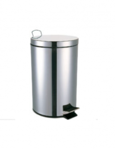 CESTO BASURA T/PEDAL ACERO...