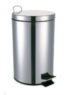 CESTO BASURA T/PEDAL ACERO...